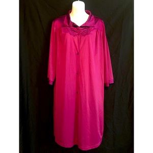 Vanity Fair Nylon Robe Size Large